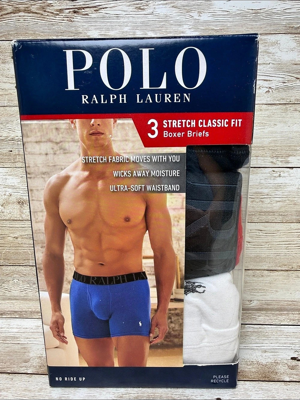 Polo Ralph Lauren Stretch Classic Fit Boxer Briefs Boxer Briefs NEW XL